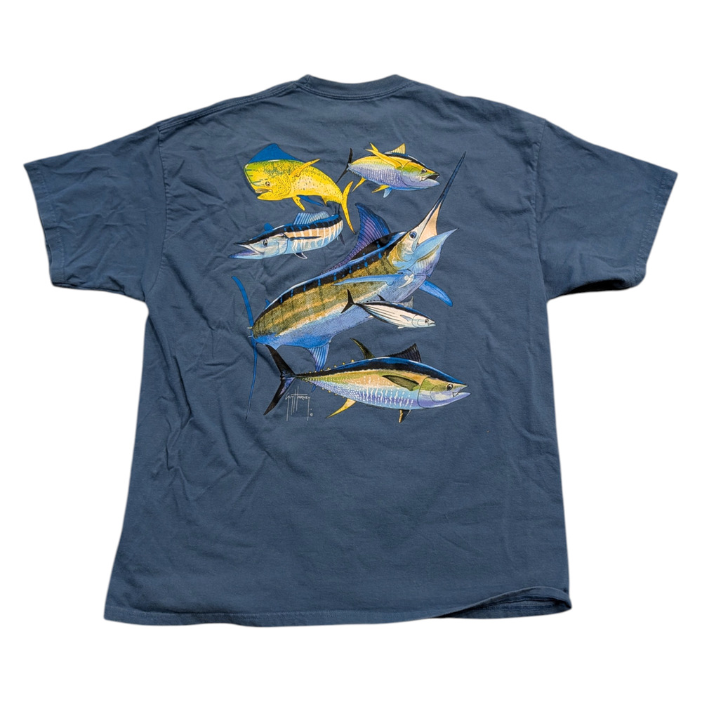 2009 Guy Harvey Grand Slam Off Shore Game Fish Short-sleeve t- shirt